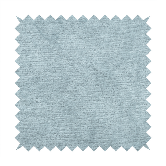 Melbourne Chenille Plain Blue Upholstery Fabric CTR-1519