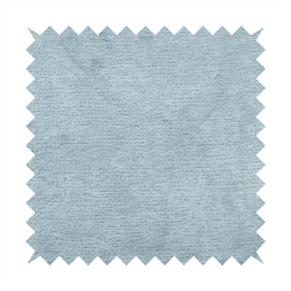 Melbourne Chenille Plain Blue Upholstery Fabric CTR-1519 - Handmade Cushions