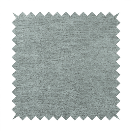 Melbourne Chenille Plain Silver Upholstery Fabric CTR-1523