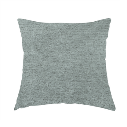 Melbourne Chenille Plain Silver Upholstery Fabric CTR-1523 - Handmade Cushions
