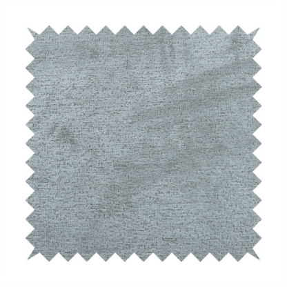 Melbourne Chenille Plain Silver Upholstery Fabric CTR-1524