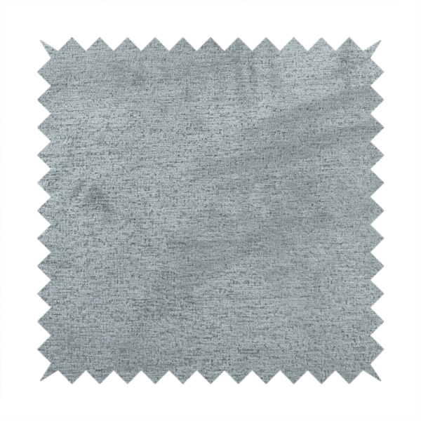 Melbourne Chenille Plain Silver Upholstery Fabric CTR-1524 - Handmade Cushions