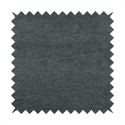 Melbourne Chenille Plain Grey Upholstery Fabric CTR-1526 - Roman Blinds