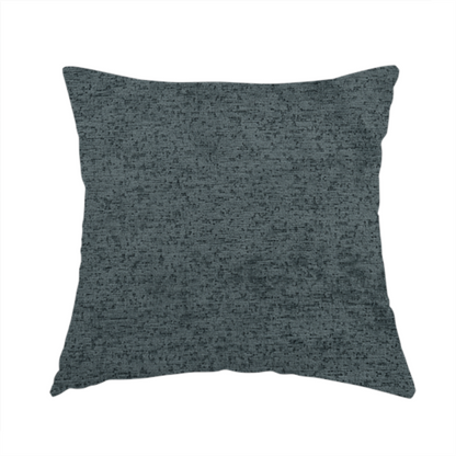 Melbourne Chenille Plain Grey Upholstery Fabric CTR-1527 - Handmade Cushions