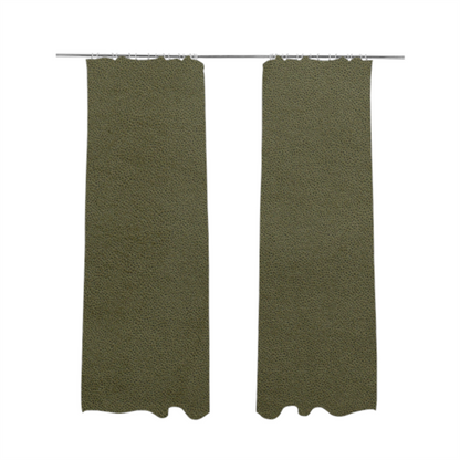 Wilson Soft Suede Green Colour Upholstery Fabric CTR-1529 - Made To Measure Curtains