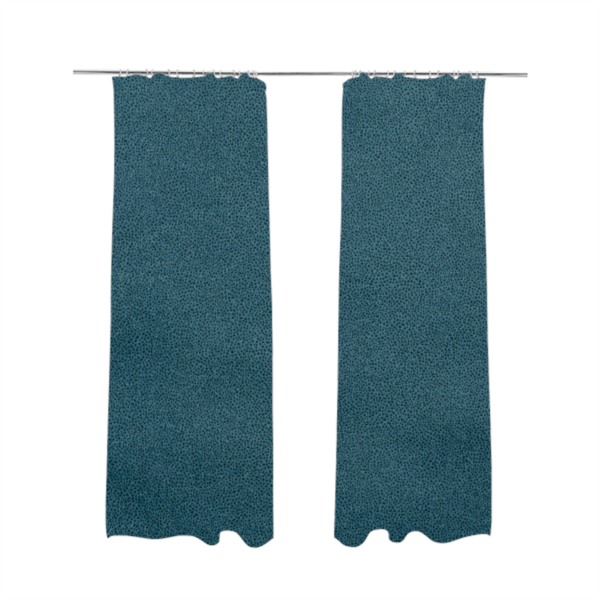 Wilson Soft Suede Blue Colour Upholstery Fabric CTR-1533 - Made To Measure Curtains