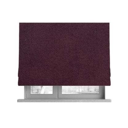 Wilson Soft Suede Purple Colour Upholstery Fabric CTR-1540 - Roman Blinds