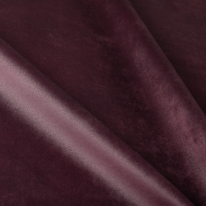 Wilson Soft Suede Purple Colour Upholstery Fabric CTR-1540 - Made To Measure Curtains