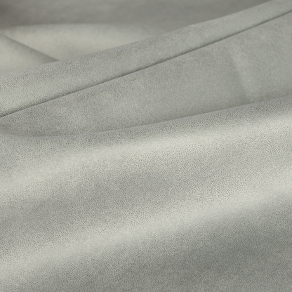 Wilson Soft Suede Silver Colour Upholstery Fabric CTR-1543 - Made To Measure Curtains