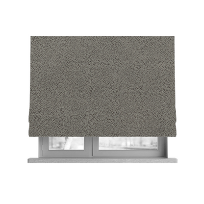 Wilson Soft Suede Grey Colour Upholstery Fabric CTR-1544 - Roman Blinds