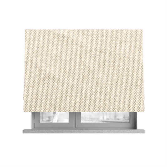 Windsor Soft Basket Weave Clean Easy Beige Upholstery Fabric CTR-1548 - Roman Blinds