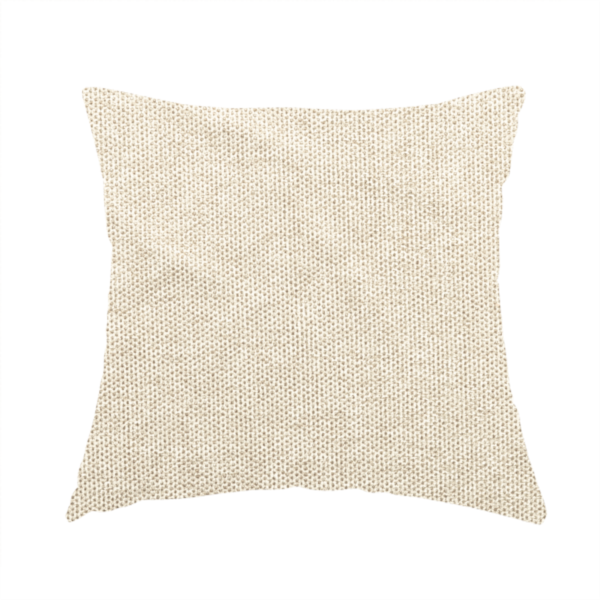 Windsor Soft Basket Weave Clean Easy Beige Upholstery Fabric CTR-1548 - Handmade Cushions