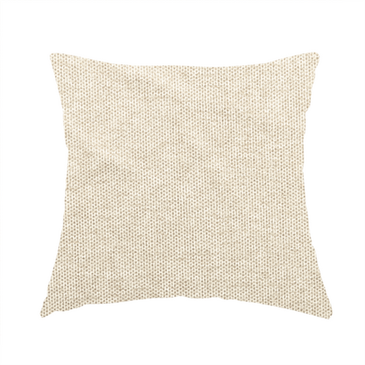 Windsor Soft Basket Weave Clean Easy Beige Upholstery Fabric CTR-1548 - Handmade Cushions