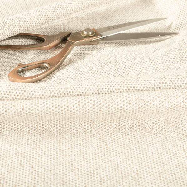 Windsor Soft Basket Weave Clean Easy Beige Upholstery Fabric CTR-1548 - Made To Measure Curtains