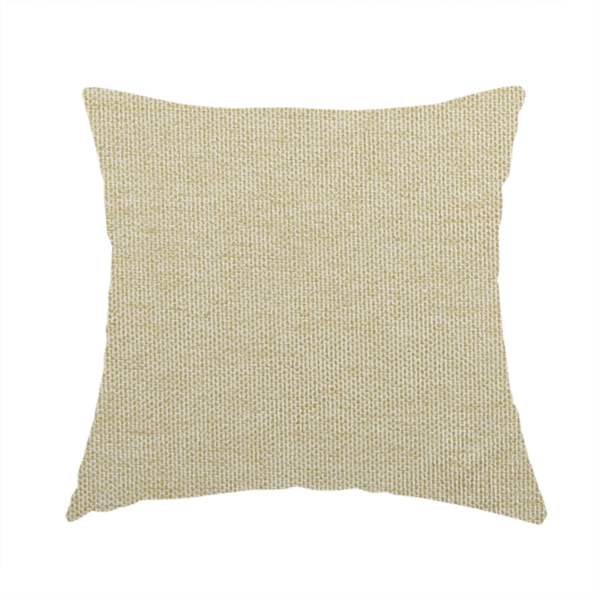 Windsor Soft Basket Weave Clean Easy Yellow Lemon Upholstery Fabric CTR-1551 - Handmade Cushions