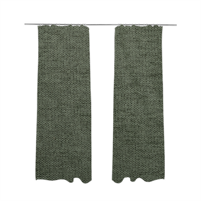 Windsor Soft Basket Weave Clean Easy Green Upholstery Fabric CTR-1558 - Made To Measure Curtains