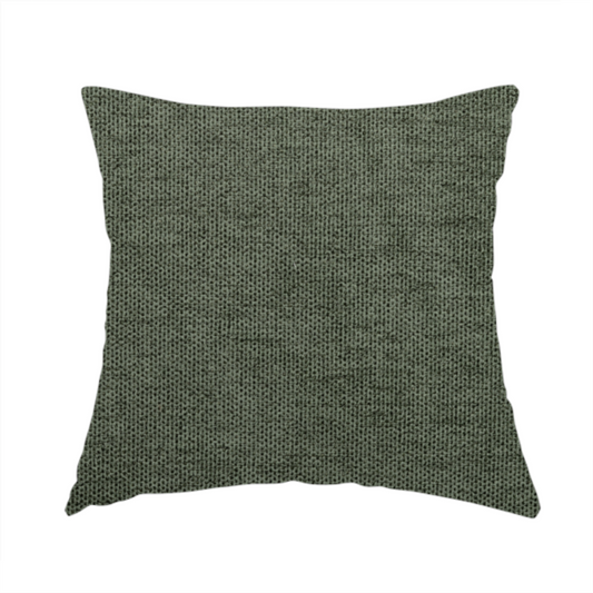 Windsor Soft Basket Weave Clean Easy Green Upholstery Fabric CTR-1558 - Handmade Cushions