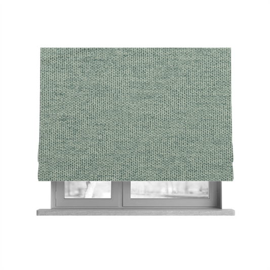 Windsor Soft Basket Weave Clean Easy Mint Green Upholstery Fabric CTR-1559 - Roman Blinds