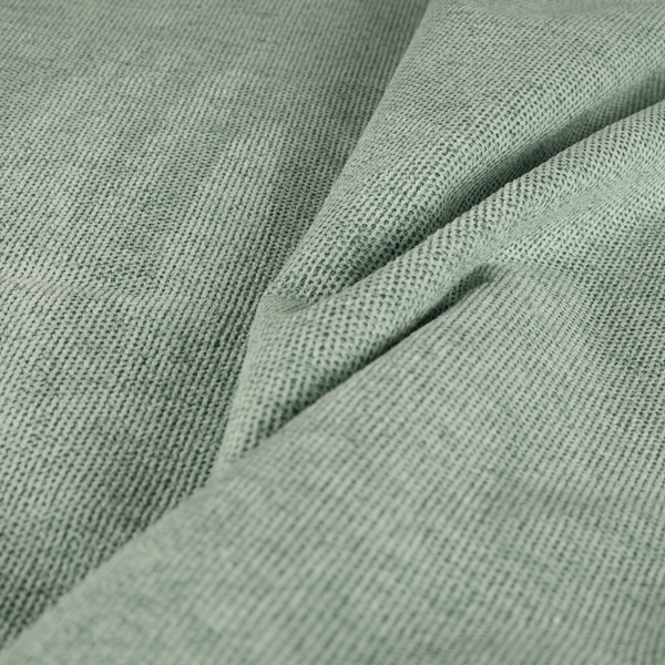 Windsor Soft Basket Weave Clean Easy Mint Green Upholstery Fabric CTR-1559 - Made To Measure Curtains