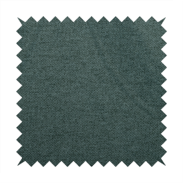 Windsor Soft Basket Weave Clean Easy Teal Blue Upholstery Fabric CTR-1561 - Handmade Cushions