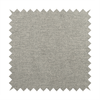 Windsor Soft Basket Weave Clean Easy Silver Upholstery Fabric CTR-1564 - Roman Blinds