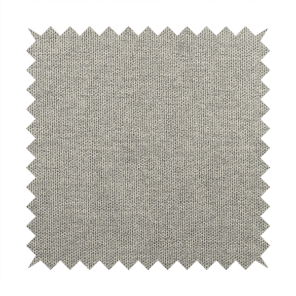 Windsor Soft Basket Weave Clean Easy Silver Upholstery Fabric CTR-1564 - Made To Measure Curtains