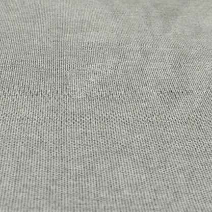 Windsor Soft Basket Weave Clean Easy White Grey Upholstery Fabric CTR-1565