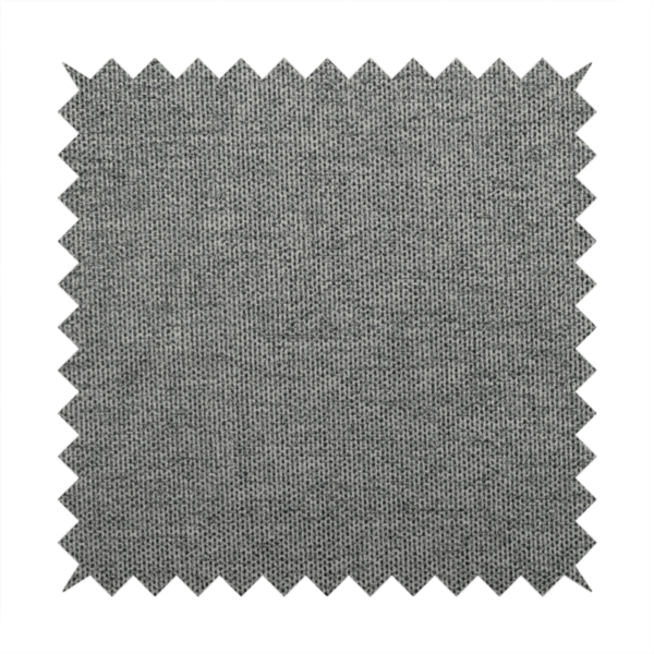 Windsor Soft Basket Weave Clean Easy White Black Upholstery Fabric CTR-1566 - Roman Blinds