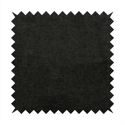 Windsor Soft Basket Weave Clean Easy Black Upholstery Fabric CTR-1569 - Made To Measure Curtains