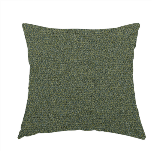 Sunrise Textured Chenille Clean Easy Green Blue Upholstery Fabric CTR-1575 - Handmade Cushions