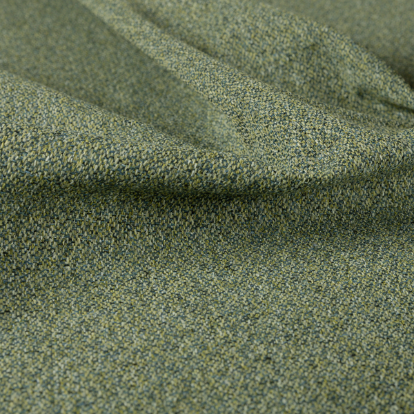 Sunrise Textured Chenille Clean Easy Green Blue Upholstery Fabric CTR-1575 - Roman Blinds