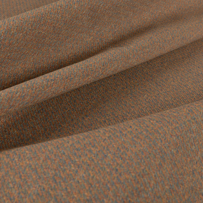 Sunrise Textured Chenille Clean Easy Orange Blue Upholstery Fabric CTR-1576 - Made To Measure Curtains