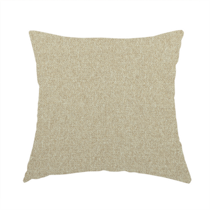 Sunrise Textured Chenille Clean Easy Cream Upholstery Fabric CTR-1581 - Handmade Cushions