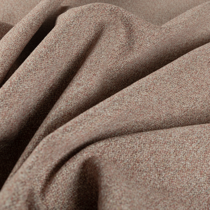 Sunrise Textured Chenille Clean Easy Pink Upholstery Fabric CTR-1585
