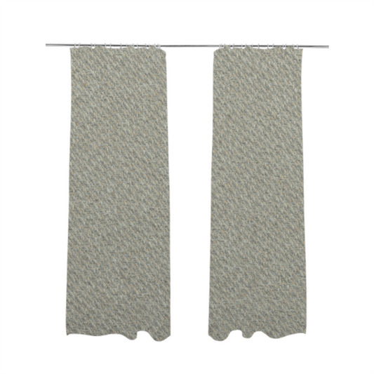 Sunrise Textured Chenille Clean Easy Silver Upholstery Fabric CTR-1586 - Made To Measure Curtains