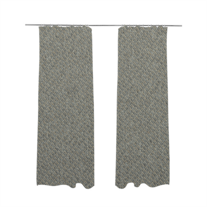 Sunrise Textured Chenille Clean Easy Grey Upholstery Fabric CTR-1588 - Made To Measure Curtains