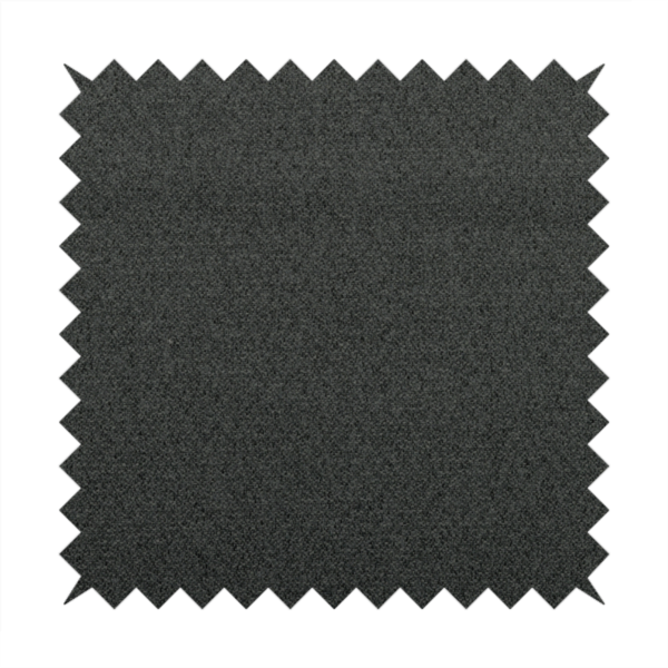 Sunrise Textured Chenille Clean Easy Charcoal Grey Upholstery Fabric CTR-1592 - Roman Blinds