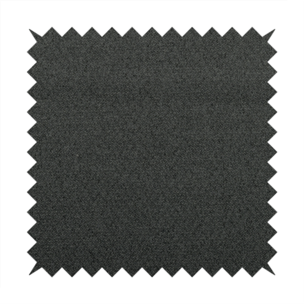 Sunrise Textured Chenille Clean Easy Charcoal Grey Upholstery Fabric CTR-1592