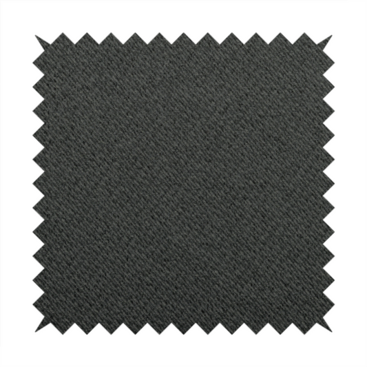 Sunrise Textured Chenille Clean Easy Charcoal Grey Upholstery Fabric CTR-1593