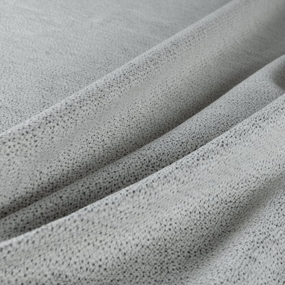 Manekpore Soft Plain Chenille Water Repellent White Upholstery Fabric CTR-1594 - Roman Blinds