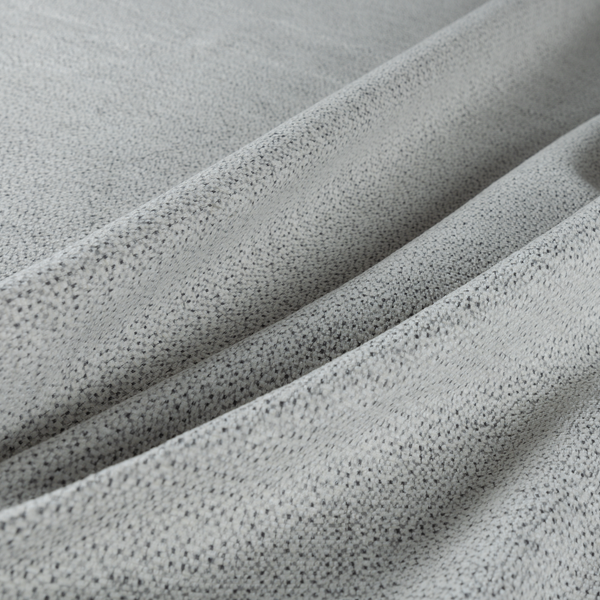 Manekpore Soft Plain Chenille Water Repellent White Upholstery Fabric CTR-1594 - Handmade Cushions