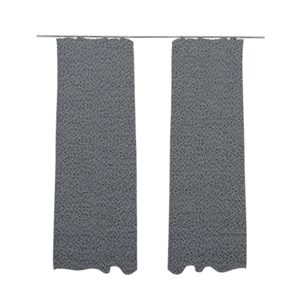 Manekpore Soft Plain Chenille Water Repellent Grey Upholstery Fabric CTR-1596 - Made To Measure Curtains