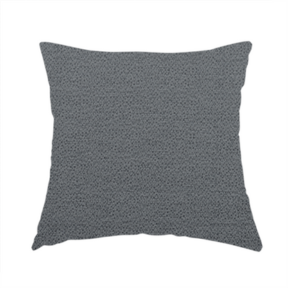 Manekpore Soft Plain Chenille Water Repellent Grey Upholstery Fabric CTR-1596 - Handmade Cushions