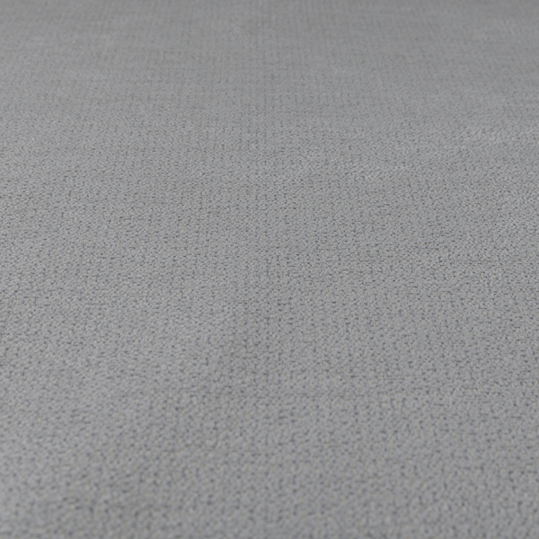 Manekpore Soft Plain Chenille Water Repellent Grey Beige Upholstery Fabric CTR-1598 - Roman Blinds