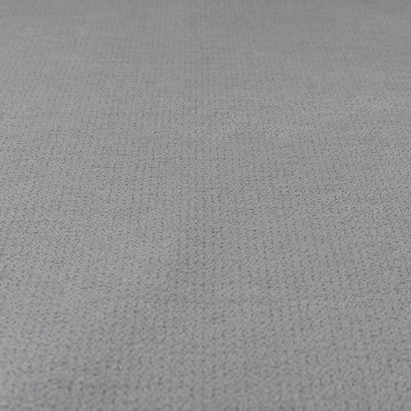 Manekpore Soft Plain Chenille Water Repellent Grey Beige Upholstery Fabric CTR-1598