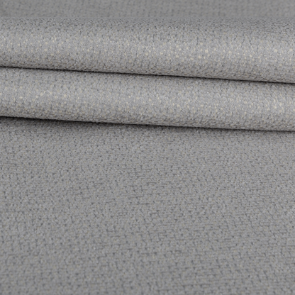 Manekpore Soft Plain Chenille Water Repellent Grey Beige Upholstery Fabric CTR-1598 - Roman Blinds
