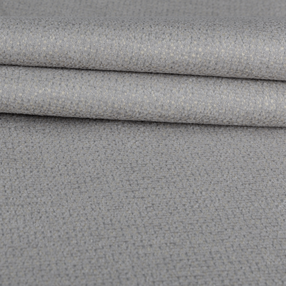 Manekpore Soft Plain Chenille Water Repellent Grey Beige Upholstery Fabric CTR-1598