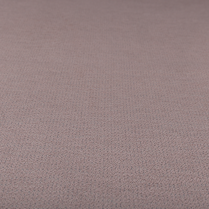 Manekpore Soft Plain Chenille Water Repellent Pink Beige Upholstery Fabric CTR-1602