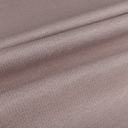 Manekpore Soft Plain Chenille Water Repellent Pink Beige Upholstery Fabric CTR-1602 - Roman Blinds