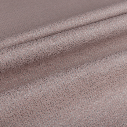 Manekpore Soft Plain Chenille Water Repellent Pink Beige Upholstery Fabric CTR-1602